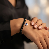 Urthn Trendy Evil Eye Bracelet for Girls & Women(Pack of 6)