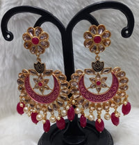 Infinity Jewels Gold Plated Dangler Earrings