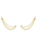 Urthn Traditional Multi-Layer Kaan Chain\Earchain\ Kan Chain (Pack Of 6)