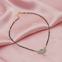 Urthn Classic Black Beads Everyday Mangalsutra (Pack Of 6)