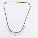 Urthn Teardrop Charms Trendy Mangalsutra For Women (Pack of 3)