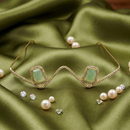 Urthn Austrian Stone Luxury Inspired Facelets Jewellery Bridal Face Frame (Assorted Color) (Pack Of 3)