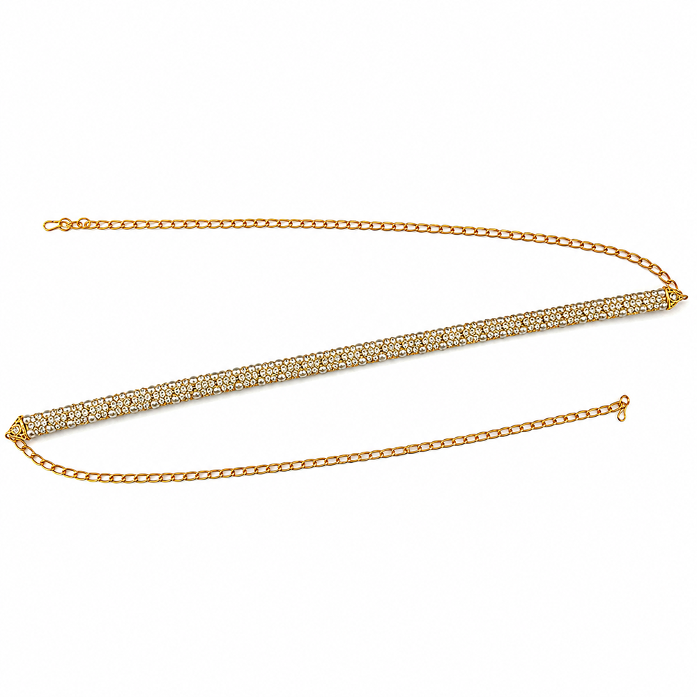 Urthn Elegant  Austrian Stone Kamarbandh / Waist Chain for Women And Girls