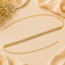 Urthn Elegant  Austrian Stone Kamarbandh / Waist Chain for Women And Girls
