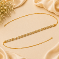 Urthn Elegant  Austrian Stone Kamarbandh / Waist Chain for Women And Girls