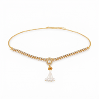 Urthn Elegant  Austrian Stone Kamarbandh / Waist Chain for Women And Girls