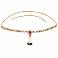 Urthn Elegant  Austrian Stone Kamarbandh / Waist Chain for Women And Girls