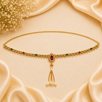 Urthn Elegant  Austrian Stone Kamarbandh / Waist Chain for Women And Girls