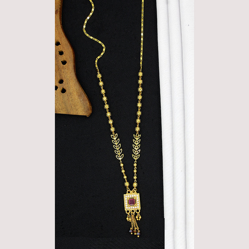 Mahavir Gold Plated Necklace