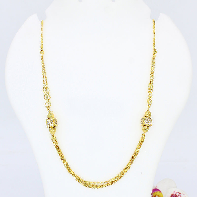 Mahavir Gold Plated Necklace