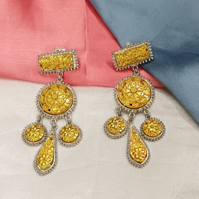 Darshana Jewels Silver Plated Earrings