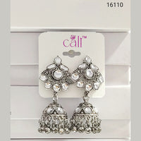 Corbeda Fashion Silver Plated Jhumki Earrings