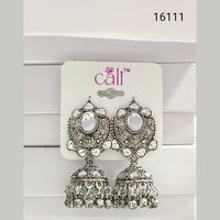 Corbeda Fashion Silver Plated Jhumki Earrings