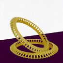 Mahavir Elegant Gold Plated Traditional Bangles Set