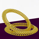 Mahavir Elegant Gold Plated Traditional Bangles Set