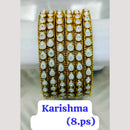 Chitra Bangles Austrian Stone Bangle (8 Piece In One Box)
