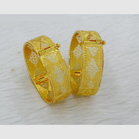 Mahavir Dye Gold Plated Designer Openable Bangles Set (Pack of 6)