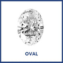Golay Buchel Oval Shape Cubic Zirconia Stone (2.5x1.5 mm to 9x7 mm)