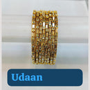 Chitra Bangles Austrian Stone And Crystal Bangle (12 Piece In One Box)