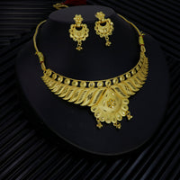 Mahavir Gold Plated Choker Necklace Set (Pack of 12)