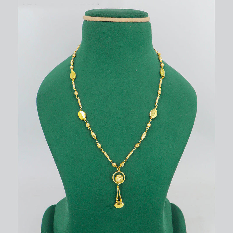 Mahavir Gold Plated Necklace