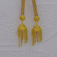 Mahavir DYE Gold Plated Premium Jhumki Earrings