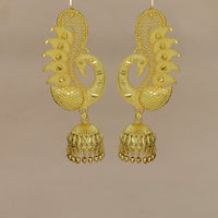 Mahavir DYE Gold Plated Premium Earcuff Jhumki Earrings