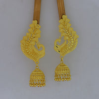 Mahavir DYE Gold Plated Premium Earcuff Jhumki Earrings