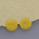 Mahavir Dye Gold Studs Earrings