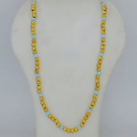 Mahavir Elegant Gold Finish Beaded Mala Necklace
