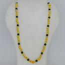 Mahavir Elegant Gold Finish Beaded Mala Necklace