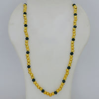 Mahavir Elegant Gold Finish Beaded Mala Necklace