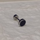 Black Stud Mens Earrings