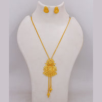 Mahavir Traditional Gold Forming  Necklace Set