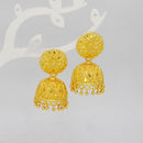 Mahavir DYE Gold Plated Premium Pearl Jhumki Earrings