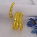 Mahavir Dye Gold Plated Designer Bangles Set