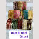 Chitra Bangles Multi Color Bangle (8 Piece In One Box)