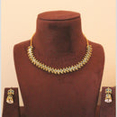 H K Fashion Gold Plated Peacock Design Necklace Set