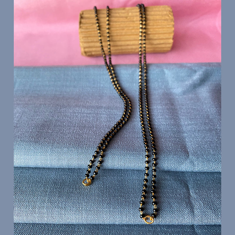 Mahavir Black Beads Mangalsutra Chain