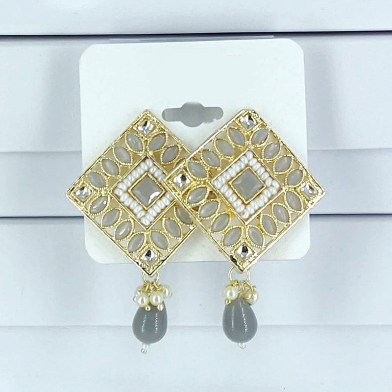 Corbeda Fashion Gold Plated Dangler Earrings