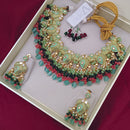 Arham Designer Polki Kundan Necklace Set with Premium Glamorous Finish