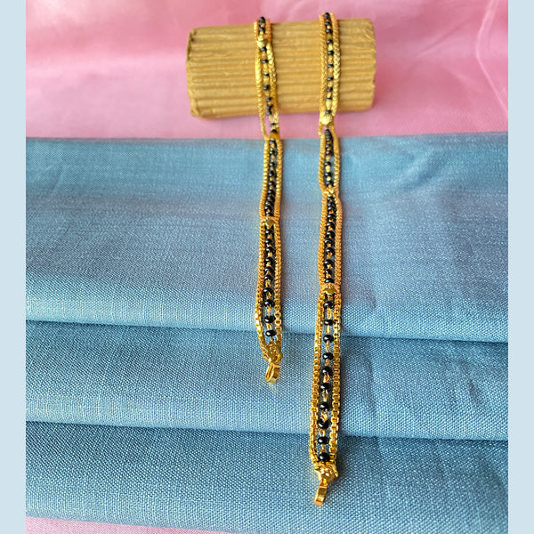 Mahavir Black Beads Mangalsutra Chain