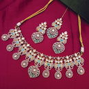 Arham Designer Polki Kundan Necklace Set with Premium Glamorous Finish