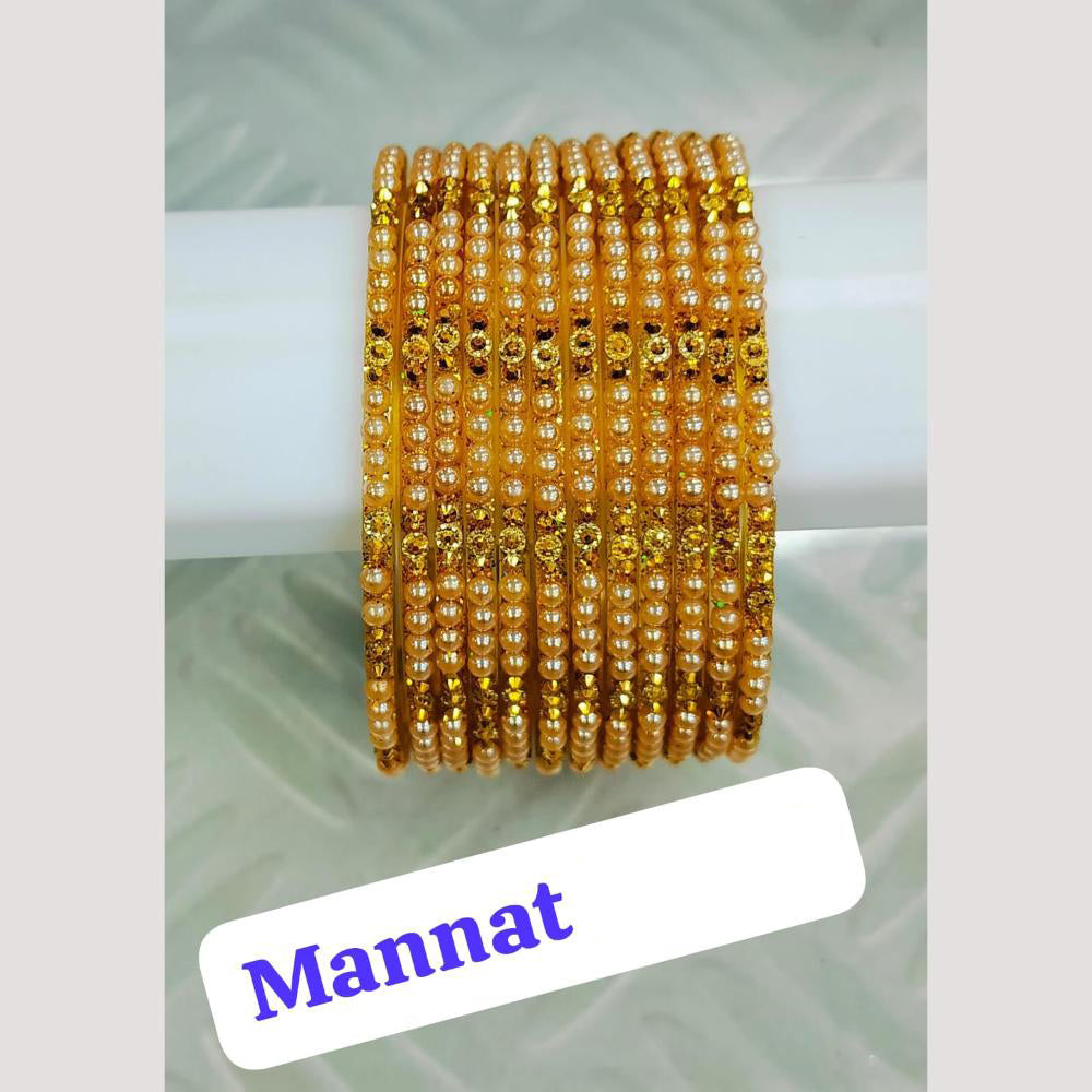 Chitra Bangles Pearl Bangle (12 Piece In One Box)