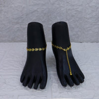 Mahavir Dye Gold Traditional Payal \Anklet