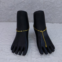 Mahavir Dye Gold Traditional Payal \Anklet