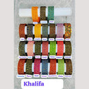Chitra Bangles Glass Multi Color Bangle Set (12 Piece In One Box)
