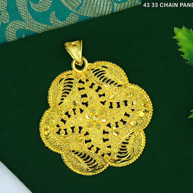 Mahavir Dye Gold Chain Pendant (30pc)