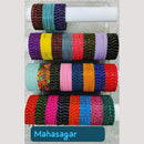 Chitra Bangles Multi Color Bangle (12 Piece In One Box)