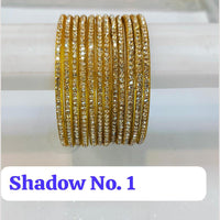 Chitra Bangles Austrian Stone Bangle (12 Piece In One Box)